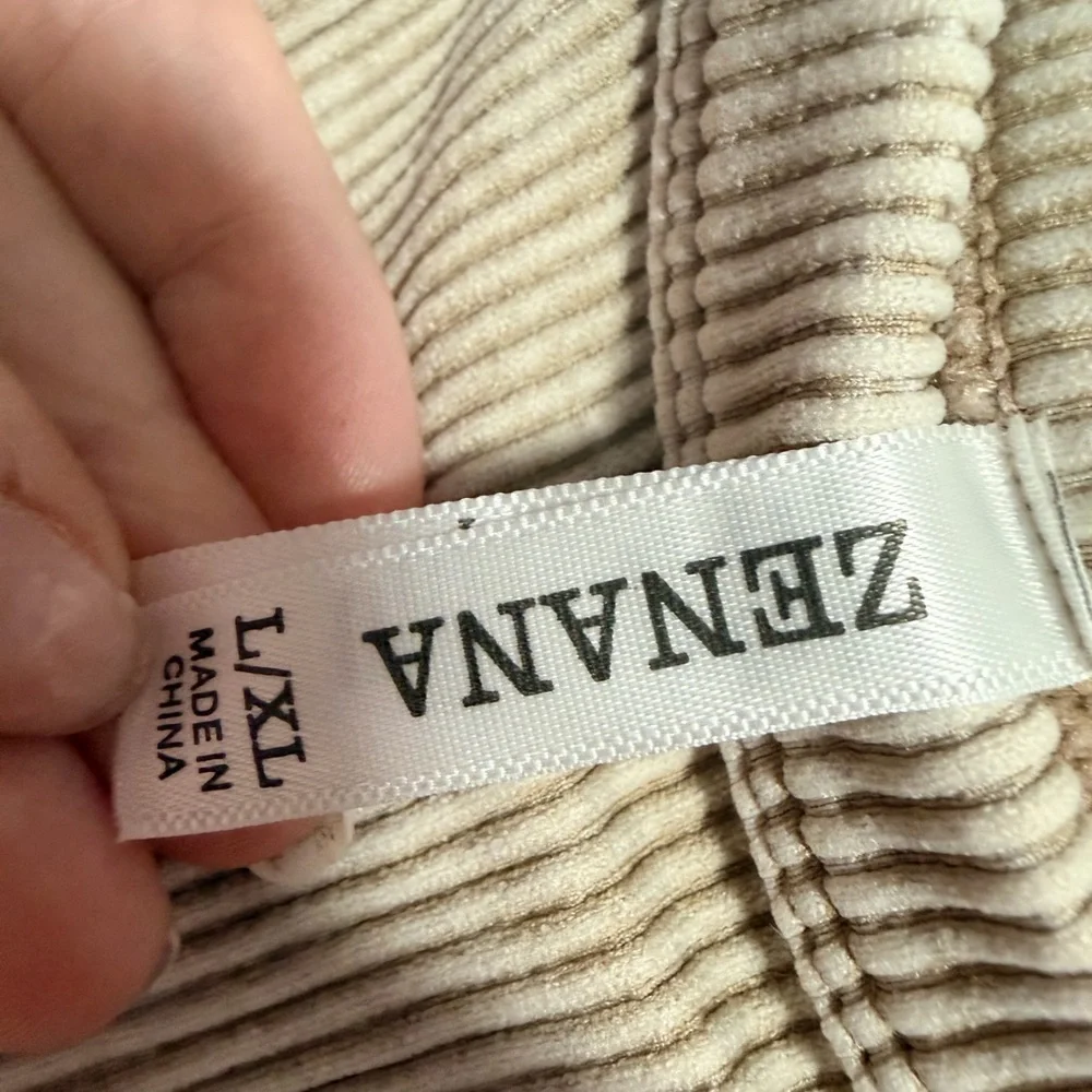 Zenana Ribbed Brami - Picture 3 of 4
